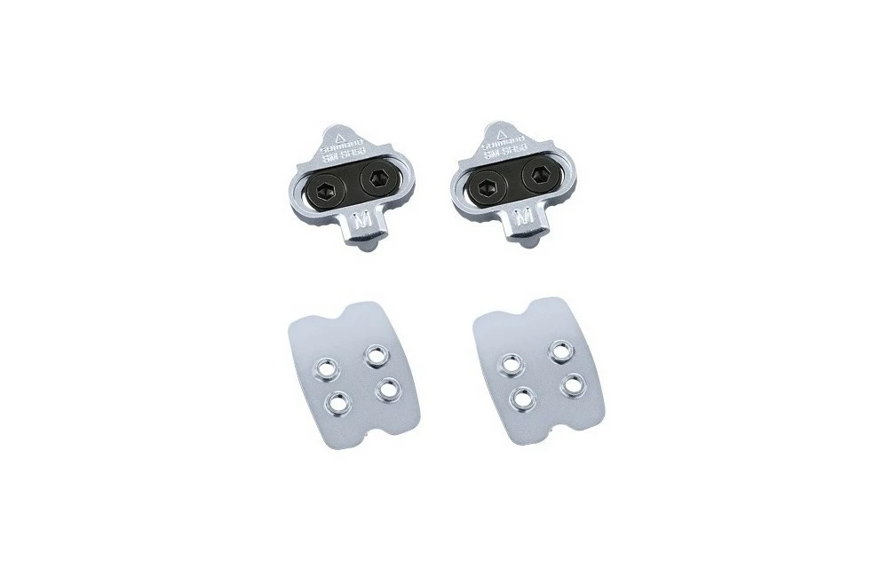 Paire De Cales VTT Shimano SM-SH56 SPD Multidirectionnel + Plaque Argent 4 Paire De Cales VTT Shimano SM-SH56 SPD Multidirectionnel + Plaque Argent – Image 2