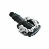 SHIMANO Pédales VTT SPD PD-M520 SM-SH51 Noires -Promos Pédales vélo Magasin shimano pedales vtt spd m520 noires